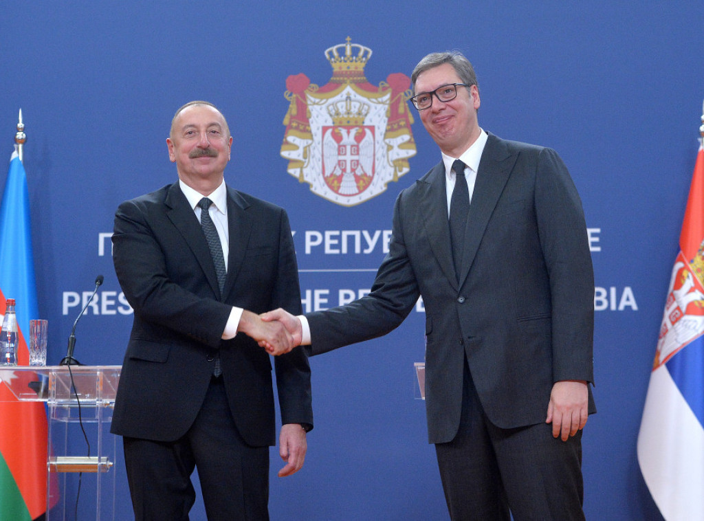 Vucic speaks with Aliyev about pressure on Serbia