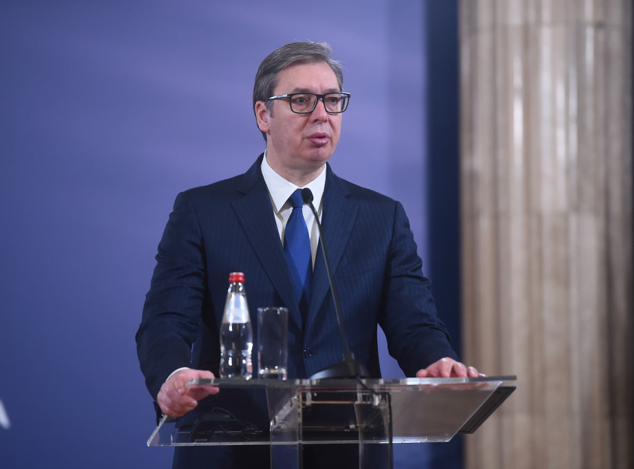 Vucic: No bypassing of Russia sanctions through Serbian territory