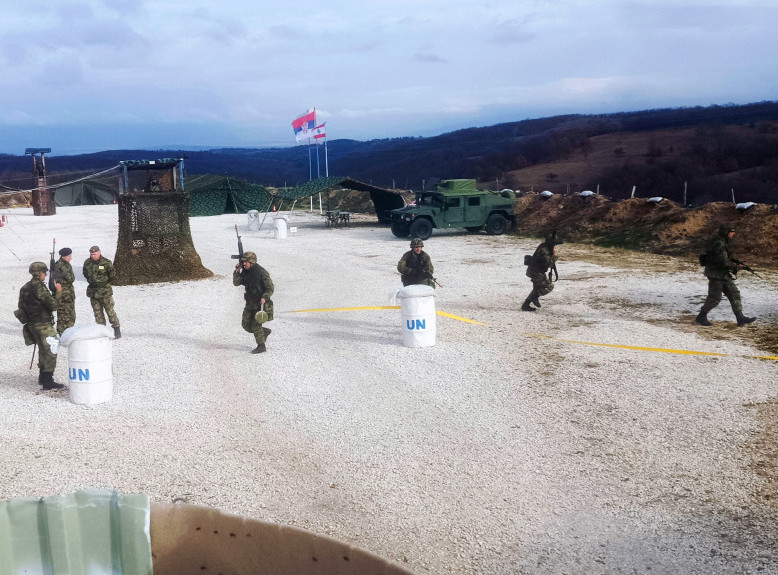 U bazi "Jug" izvedena taktička vežba "Srpski štit"