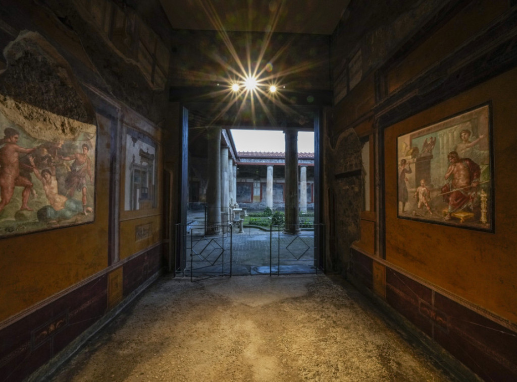Nakon restauracije, za javnost ponovo otvoren dom Vetija u Pompeji