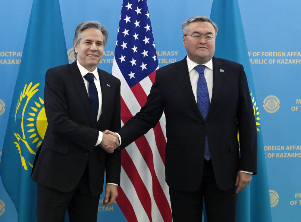 Blinken u poseti Kazahstanu, SAD žele saradnju sa zemljama Srednje Azije