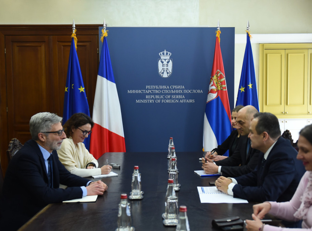 Dačić razgovarao sa ambasadorom Francuske