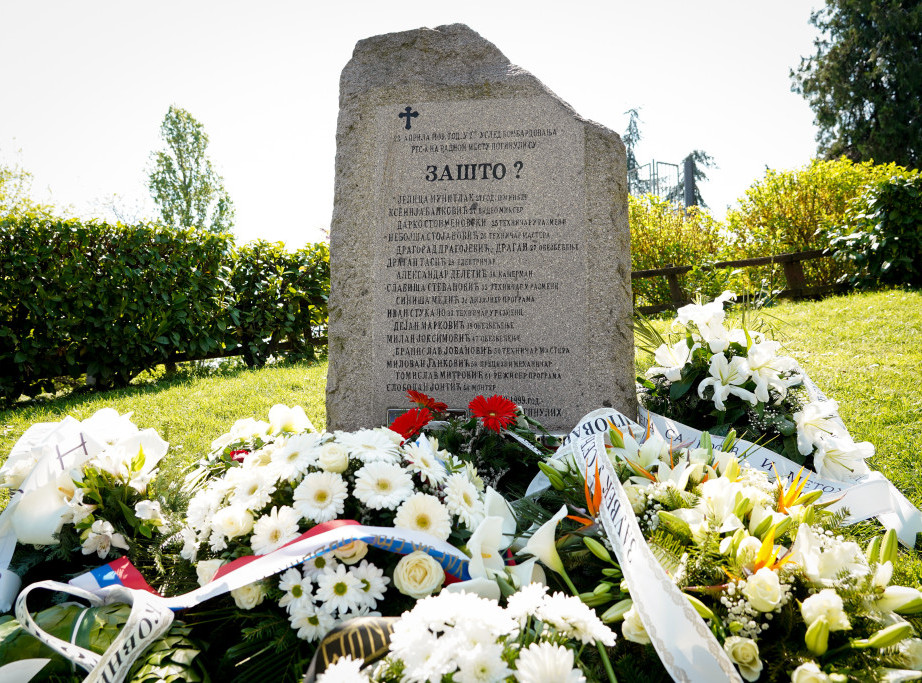 Održan pomen radnicima RTS-a ubijenim u NATO bombardovanju 1999. godine