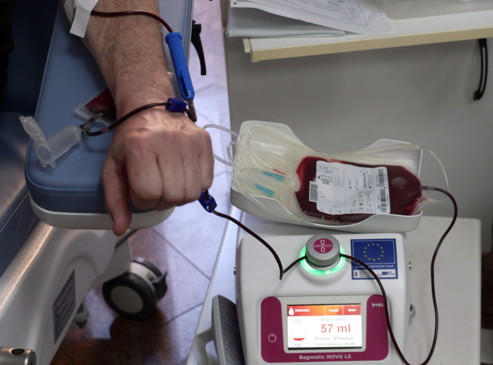 Institut za transfuziju krvi Srbije poziva građane da daju krv sledeće nedelje