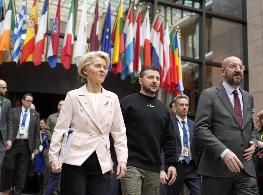 Predsednica Evropske komisije Ursula fon der Lajen doputovala u Kijev