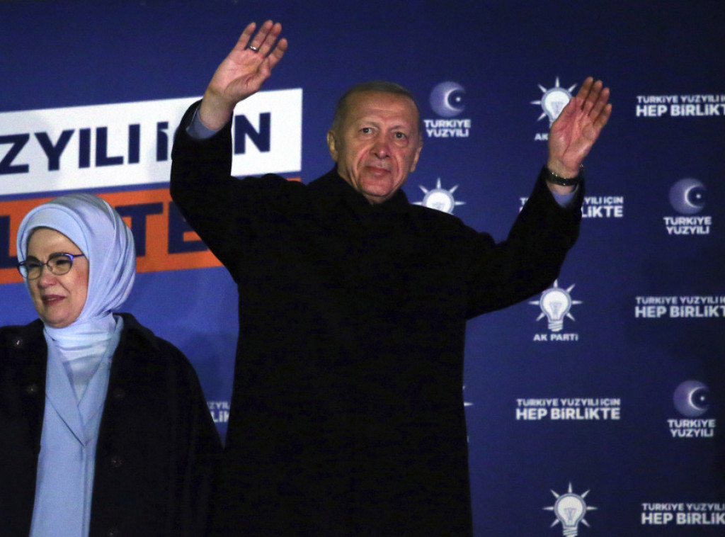 Erdogan zadovoljan preliminarnim rezultatima prvog kruga predsedničkih izbora