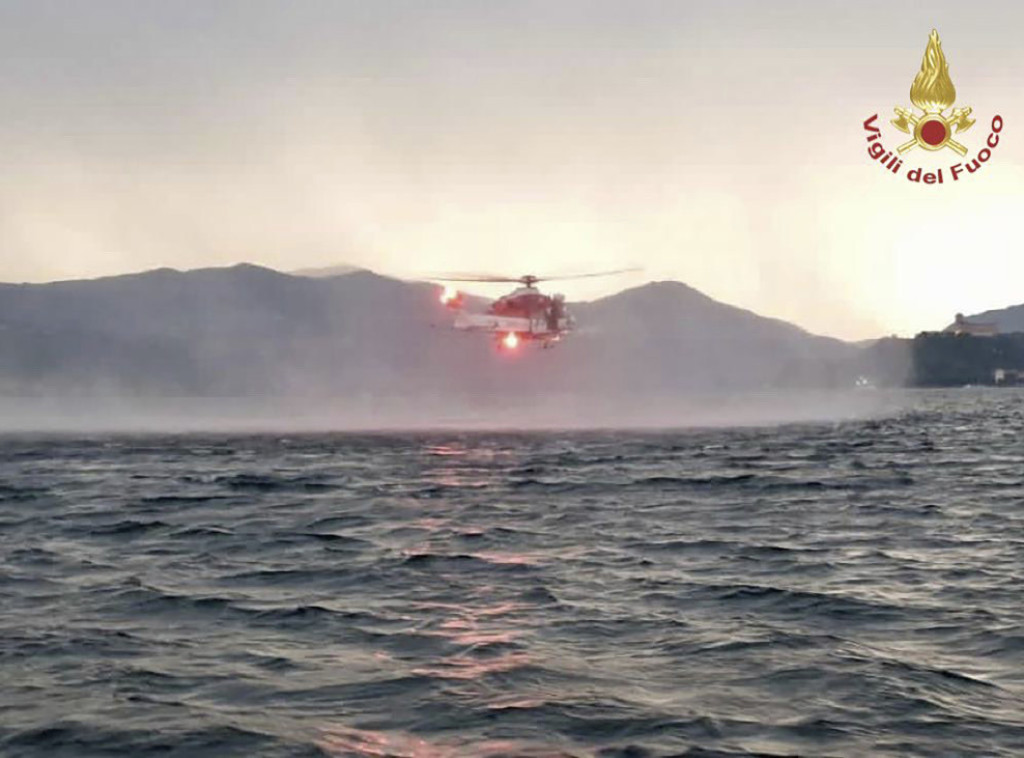 Italija: Četiri osobe poginule u brodolomu turističkog brodića na jezeru Mađore
