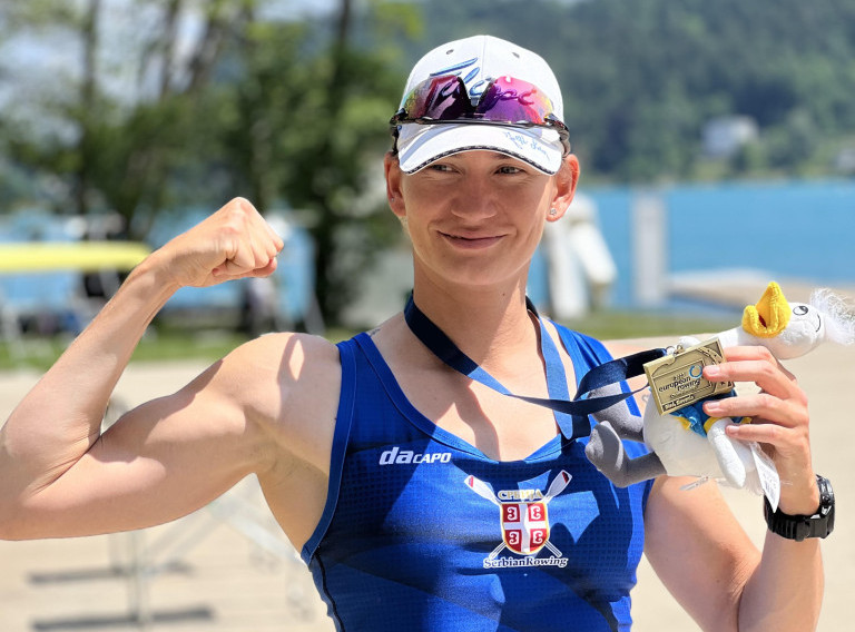 Srpska veslačica Jovana Arsić osvojila zlato na Evropskom prvenstvu u Segedinu
