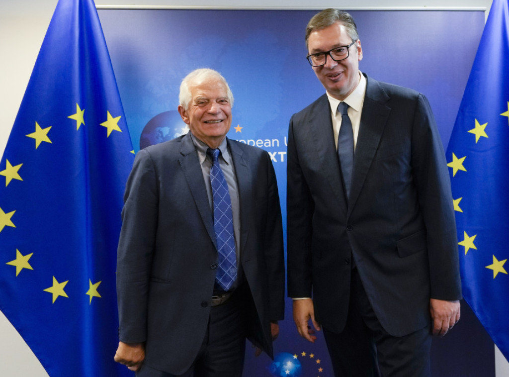 EU facilitators' Brussels meeting with Vucic concludes
