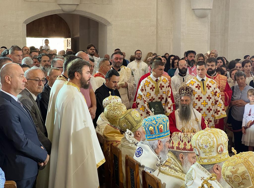 Pokrajinski sekretar Ivanišević prisustvovao obeležavanju 150 godina od osvećenja Sabornog hrama Svete Trojice u Mostaru