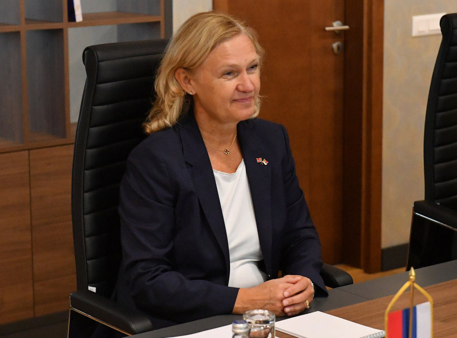 Ambasadorka Norveške: Zainteresovani smo za produbljivanje saradnje sa Srbijom