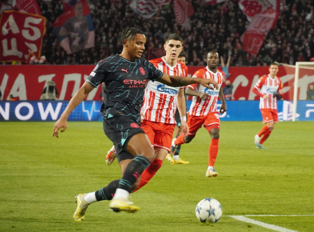 Red Star lose to Man City at home in last Champions League outing