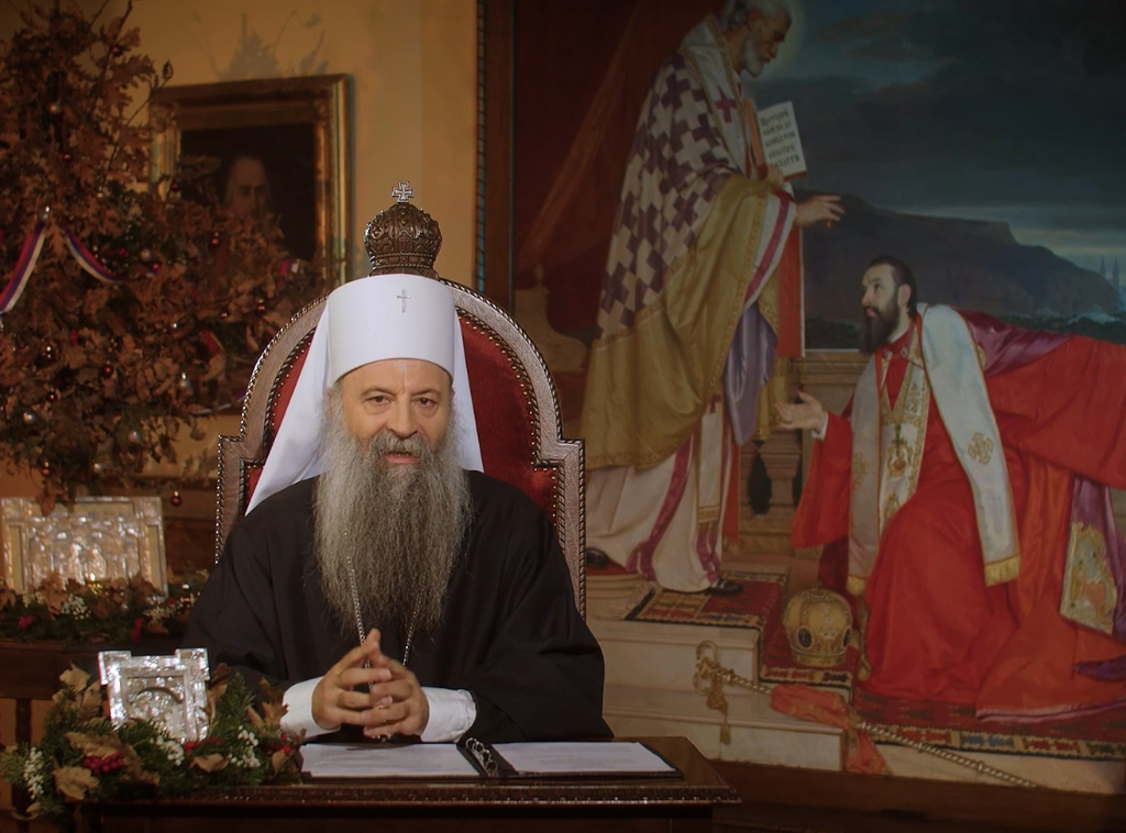 Patrijarh Porfirije u Božićnoj poslanici: Molimo se za mir svuda u svetu, posebno za decu