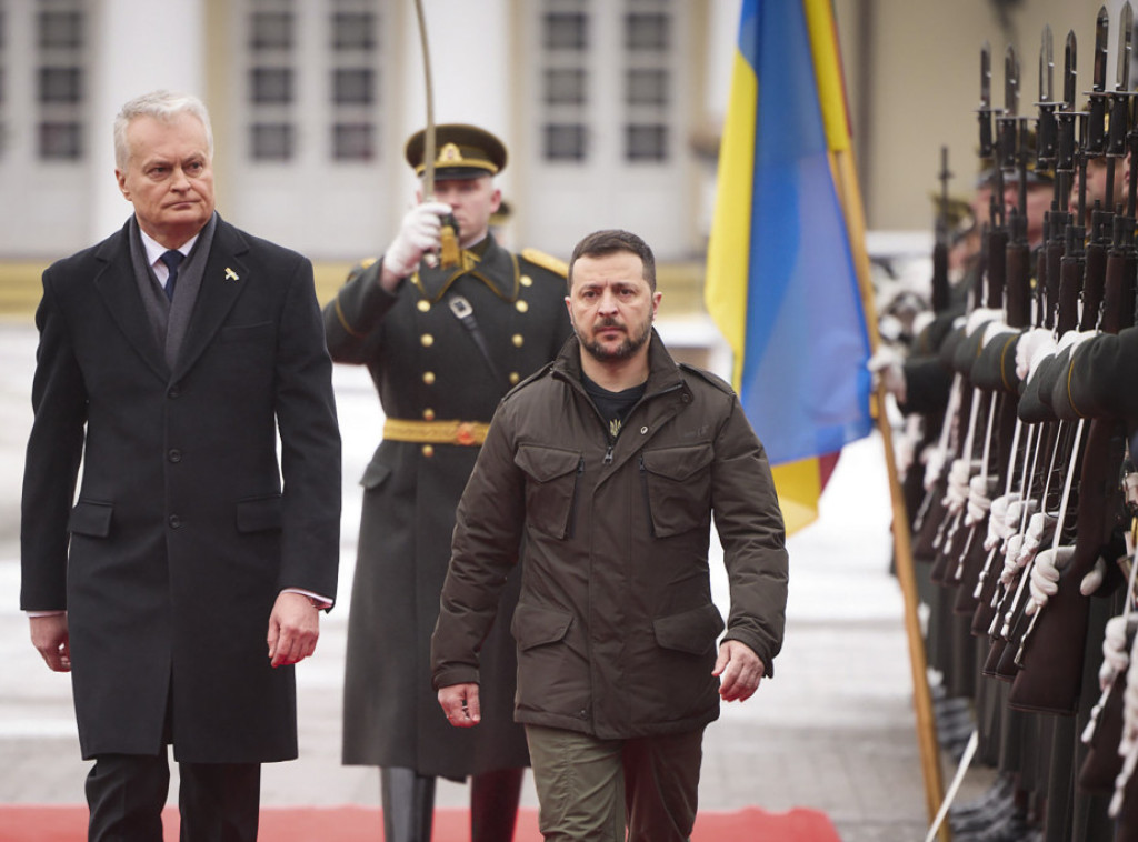 Zelenski: Podrška Litvanije daje snagu Ukrajini