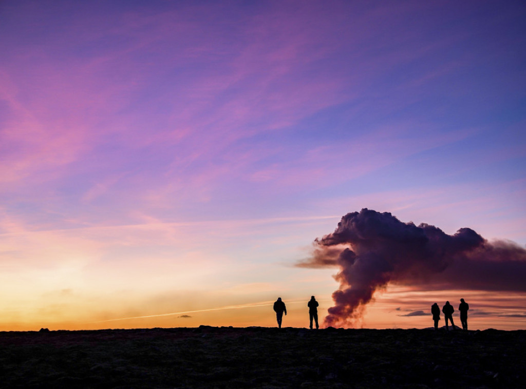 Vulkan na jugozapadu Islanda smanjio aktivnost