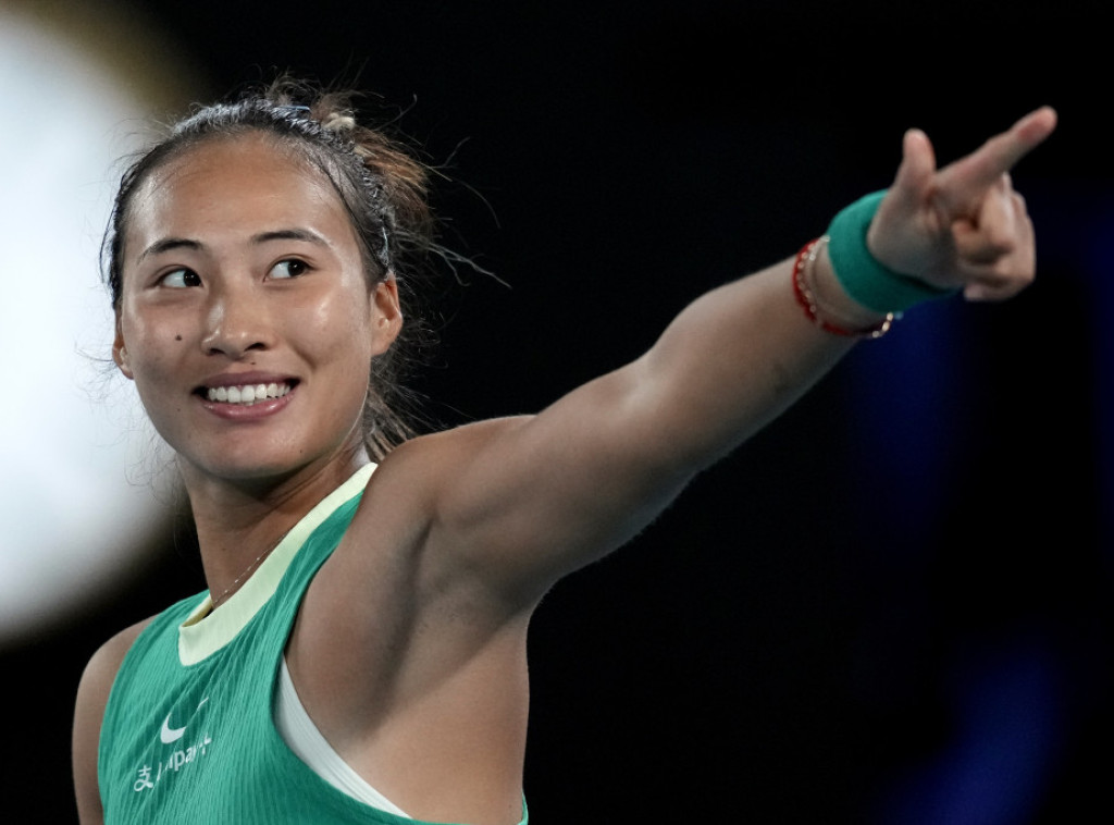Kineska teniserka Ćinven Ženg posle preokreta do polufinala Australijan opena