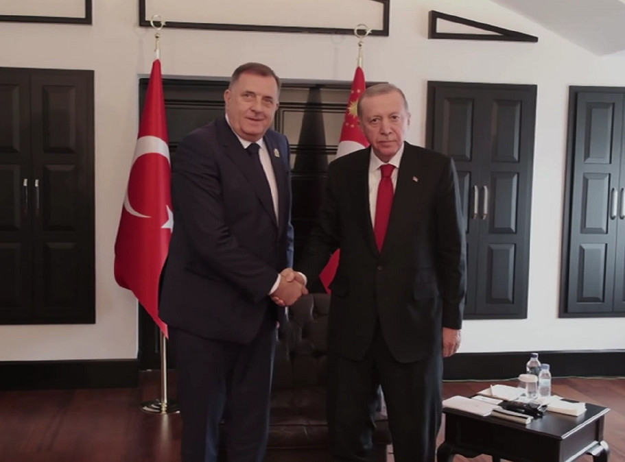 Dodik sa Erdoganom: Razgovor o ekonomskoj saradnji i auto-putu Beograd-Sarajevo