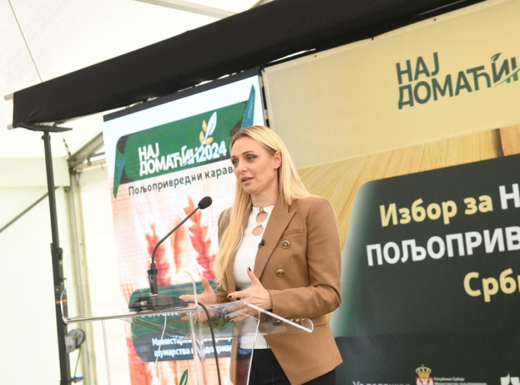 Jelena Tanasković: Pored novčanih biće dodeljene i robne nagrade nosiocu titule "Najdomaćin 2024"