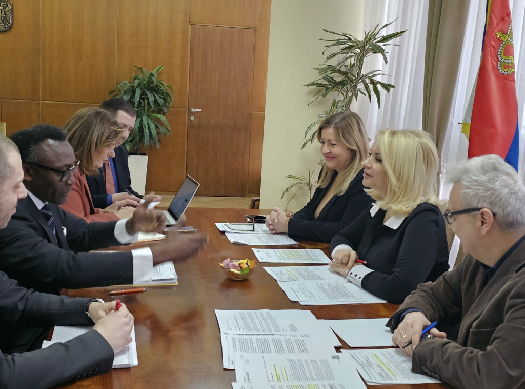 Darija Kisić sastala se sa direktorom Populacionog fonda UN Džonom Kenedijem Mosotijem