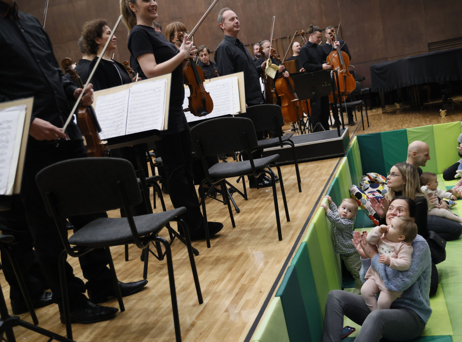 Video snimak koncerata za bebe Beogradske filharmonije ima ogromnu popularnost na internetu
