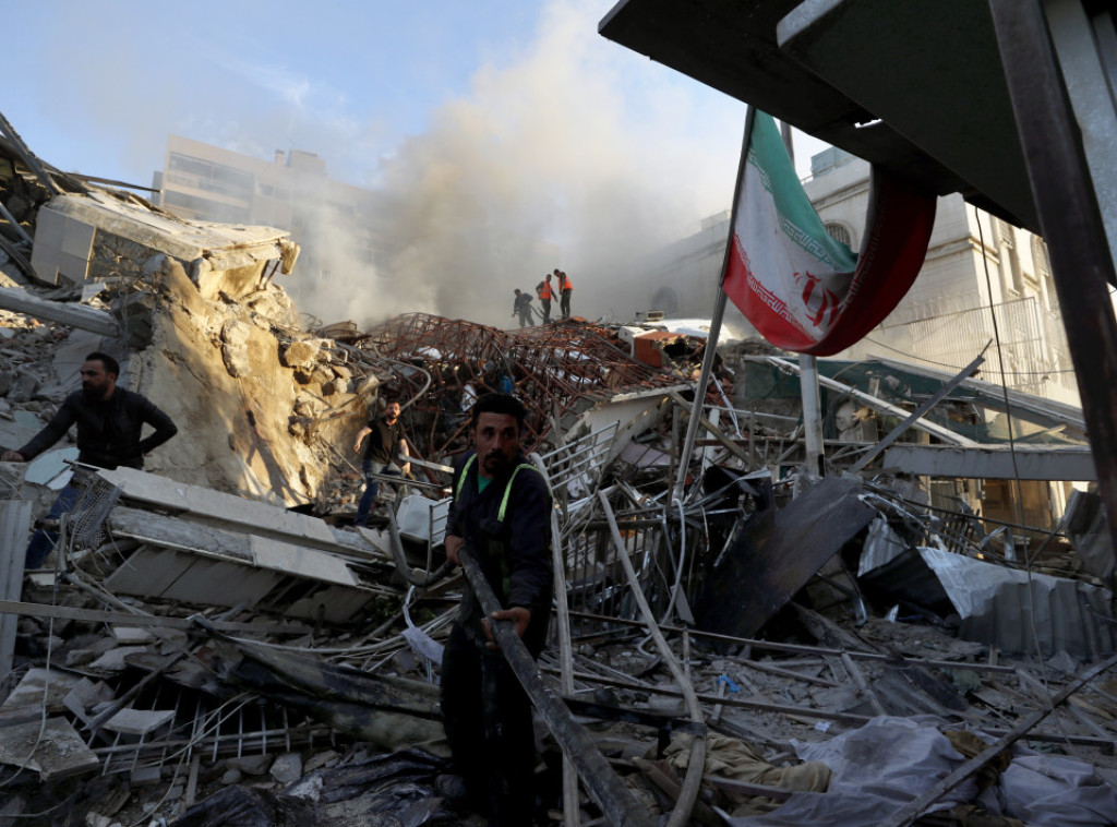 Broj žrtava u izraelskom napadu na iranski konzulat u Siriji povećan na 13