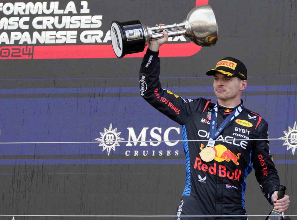 Maks Ferstapen pobednik Velike nagrade Japana u Formuli 1 na stazi Suzuka