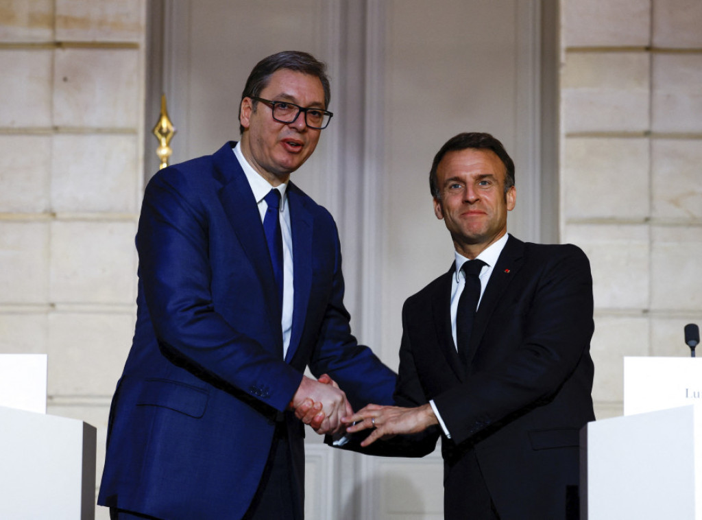 Vučić: Na Francusku smo najviše računali kada smo imali neku muku, hvala na podršci Srbiji na putu ka EU