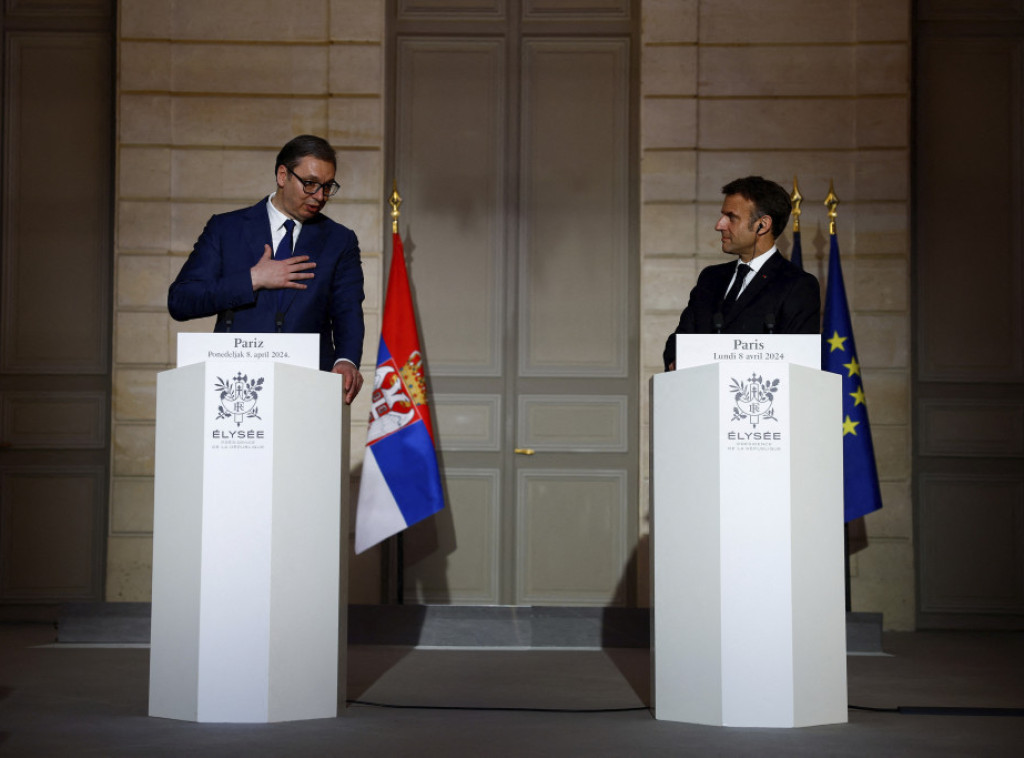 Vučić: Ukazao sam Makronu na neuporedivo bolje ekonomske odnose Srbije i Francuske