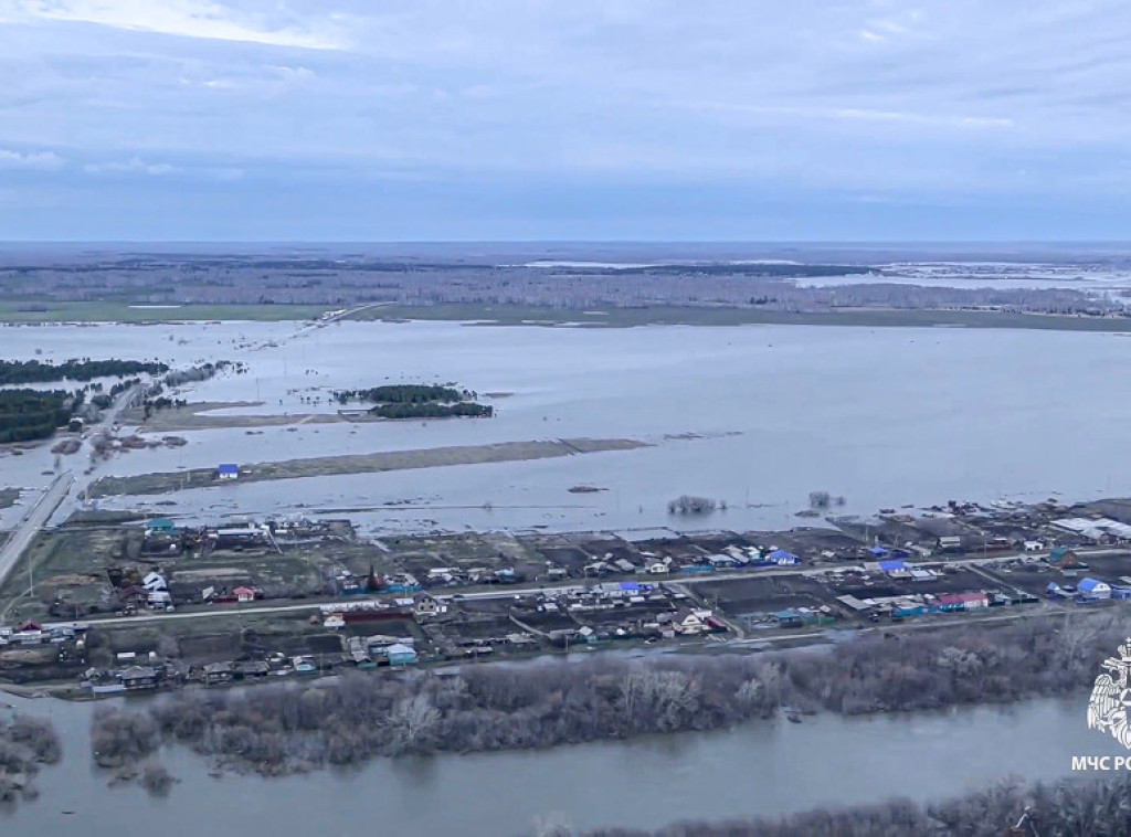 Rusija: Vodostaj reke Tobol dostigao ''opasan nivo'' od 865 centimetara