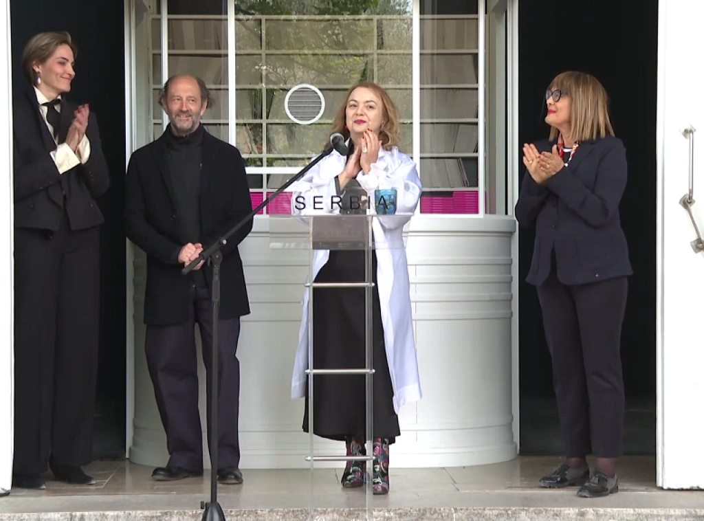 Ministarka Gojković otvorila Paviljon Srbije na Bijenalu u Veneciji