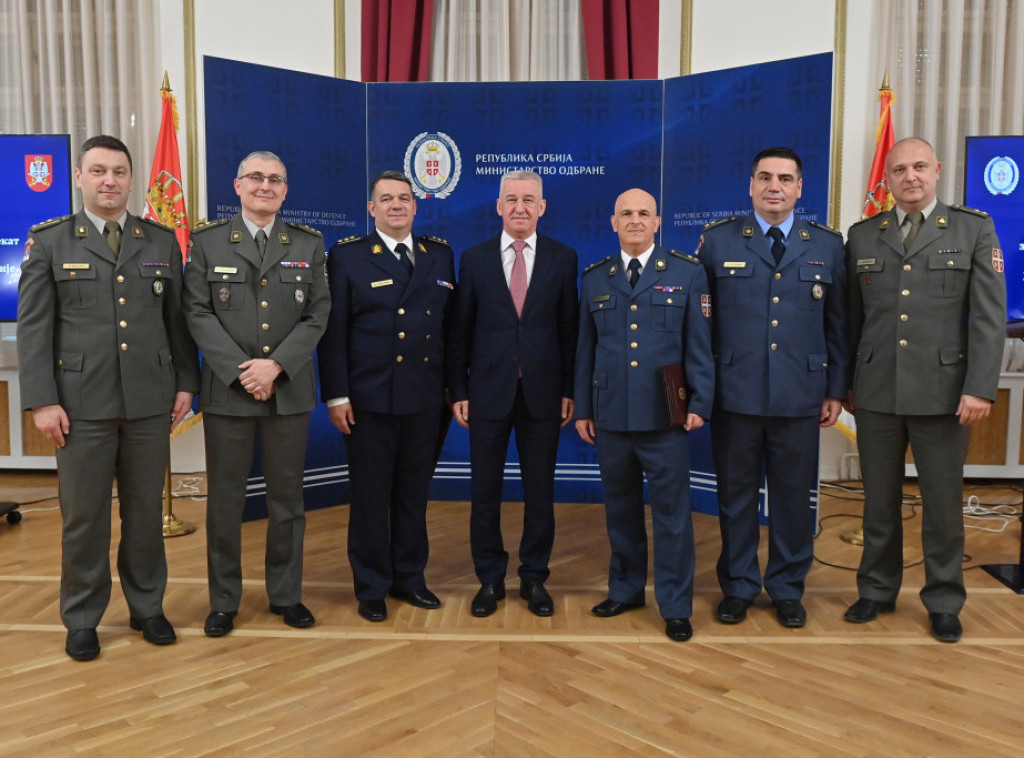 Dodeljene nagrade za doktorsku disertaciju i naučno-istraživački projekat u Ministarstvu odbrane i Vojsci Srbije