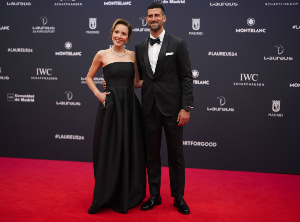 Djokovic wins Laureus World Sportsman of the Year award
