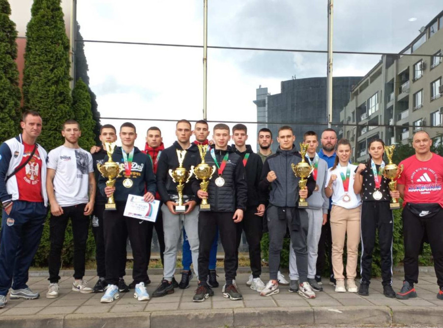 Srpski kik-bokseri osvojili 12 medalja na Evropskom kupu u Plovdivu