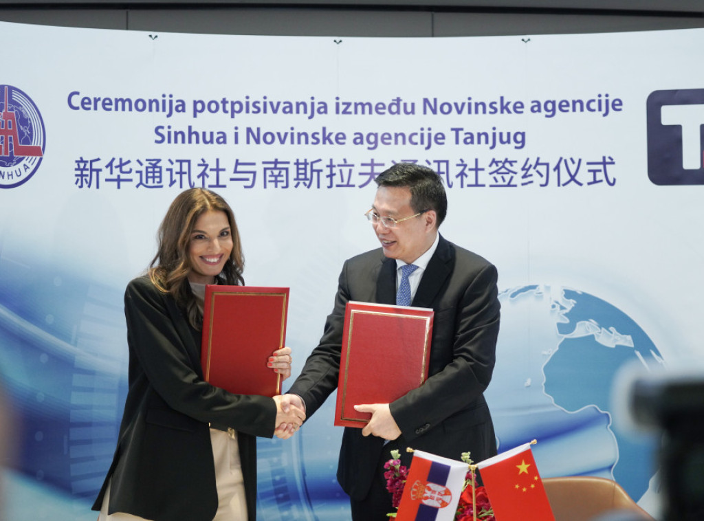 Tanjug, Xinhua sign agreement on cooperation