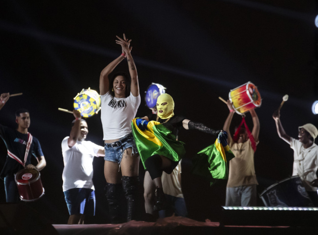 Rio de Žaneiro: Madona nastupa na Kopakabani pred 1,5 miliona ljudi