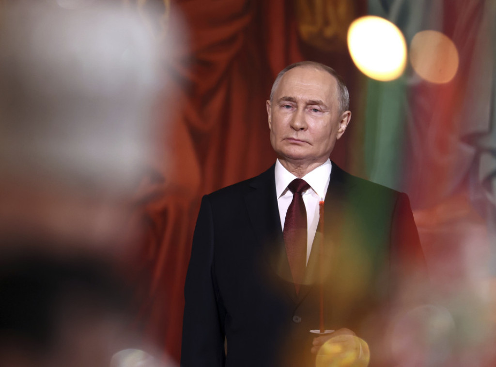 Putin čestitao Vaskrs: Proslava Vaskrsa ujedinjuje milione ljudi