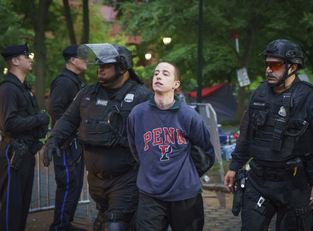 Policija uhapsila više od 40 studenata koji su protestovali u kampusima u SAD