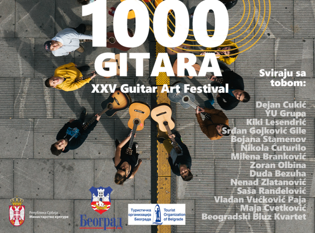Gitar Art Festival postavlja nacionalni gitarski rekord 19. maja u Beogradu