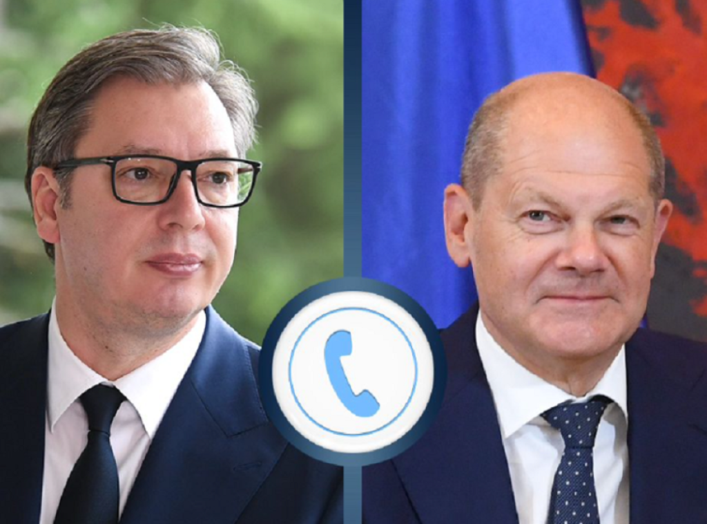 Vucic speaks with Scholz by phone