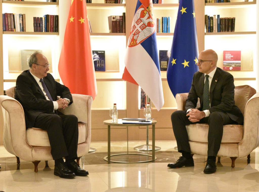 Vučević razgovarao s predstavnicima Politbiroa CK Kine o unapređenju saradnje dve zemlje