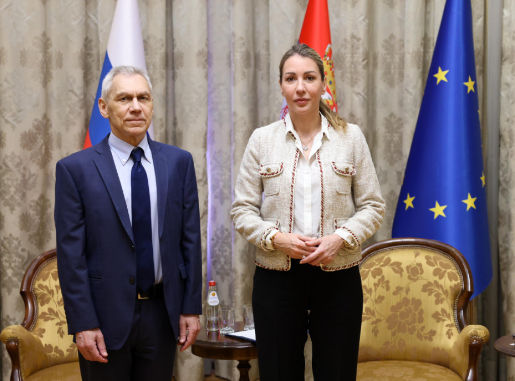 Dubravka Đedović Handanović i Aleksandar Bocan Harčenko razgovarali o energetskoj saradnji dve zemlje