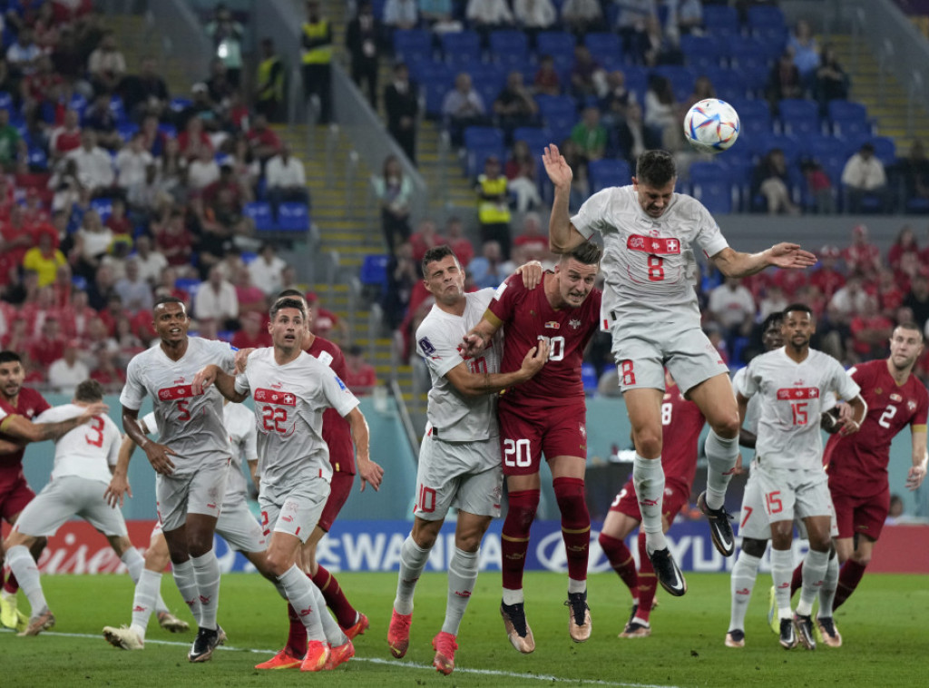 Srbija porazom od Švajcarske eliminisana sa SP u Kataru, Džaka ponovo provocirao