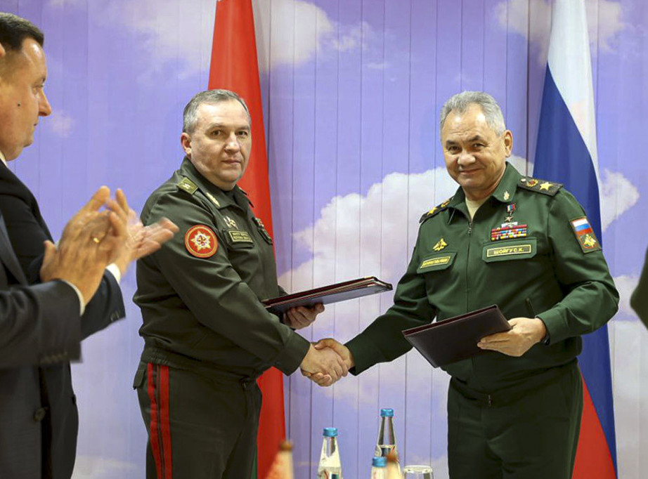 Šojgu i Hrenjin potpisali Protokol o izmenama i dopunama Sporazuma o regionalnoj bezbednosti