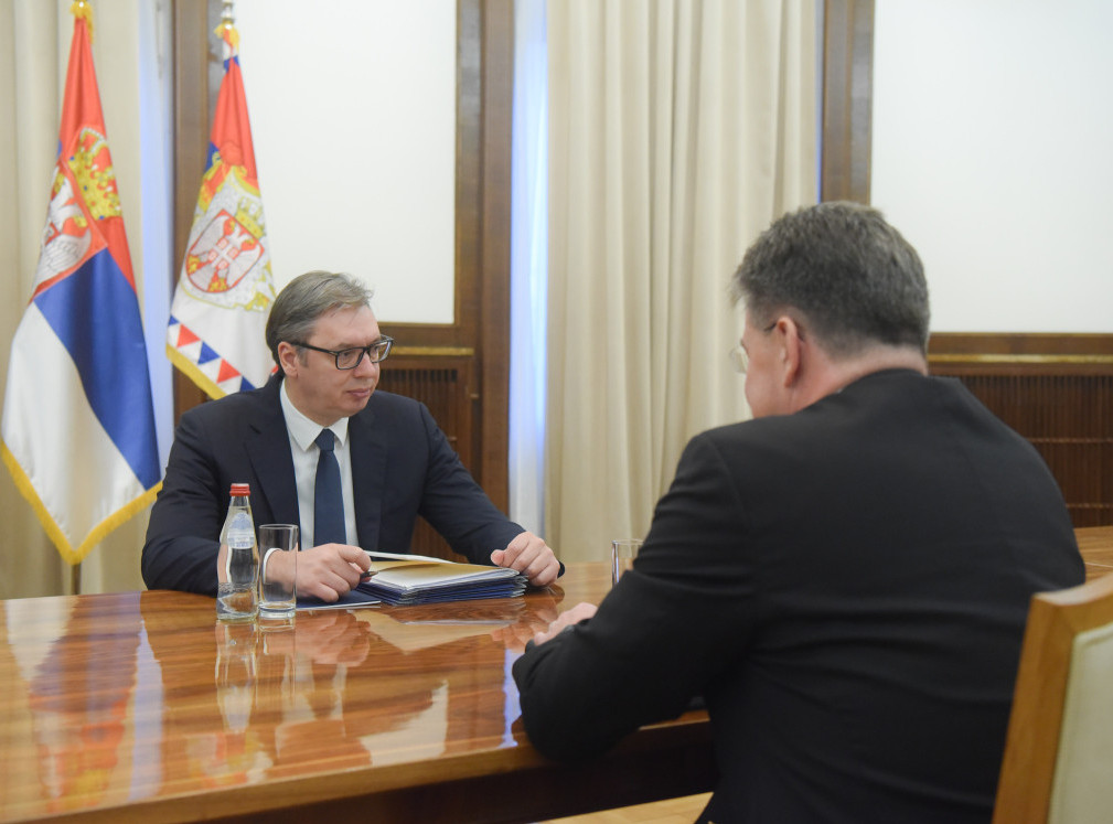 Vučić razgovarao sa Lajčakom: Neophodna primena ZSO i poštovanje volje srpskog naroda