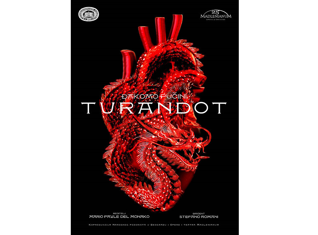 Premijera Pučinijeve opere "Turandot" biće održana u Narodnom pozorištu i Madlenianumu
