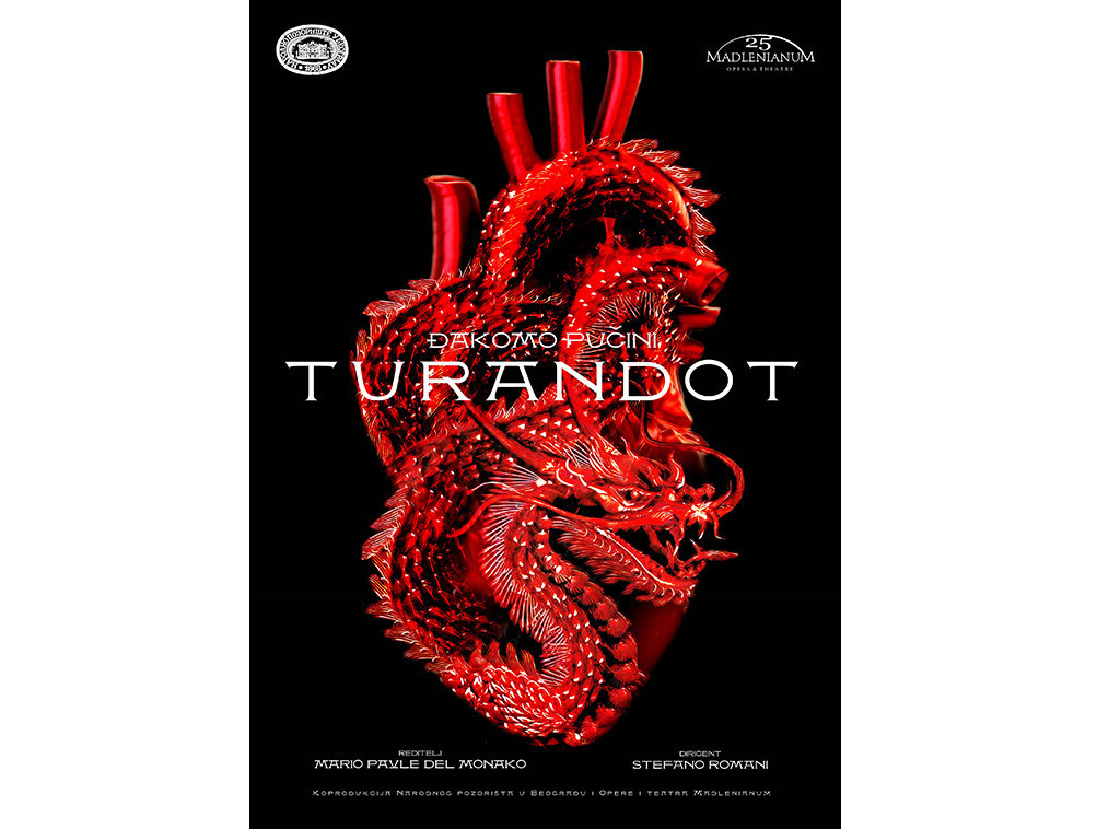 Premijera Pučinijeve opere "Turandot" biće održana u Narodnom pozorištu i Madlenianumu