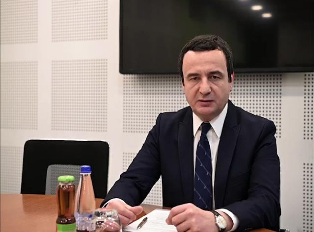 Kurti razgovarao sa Saracinom: Otvoreni smo za dijalog ka sporazumu o normalizaciji