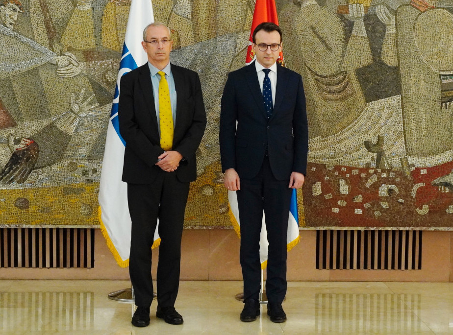 Petkovic speaks with head of OSCE mission to Kosovo-Metohija