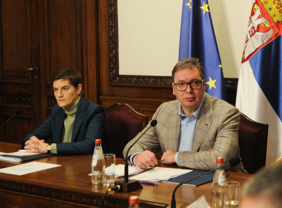 Predsednik Vučić i premijerka Brnabić obratiće se danas javnosti povodom predstavljanja novih mera