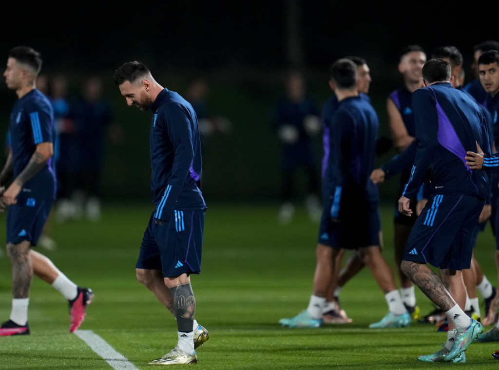 Fudbaleri Argentine i Hrvatske večeras igraju prvu polufinalnu utakmicu na Mundijalu u Kataru